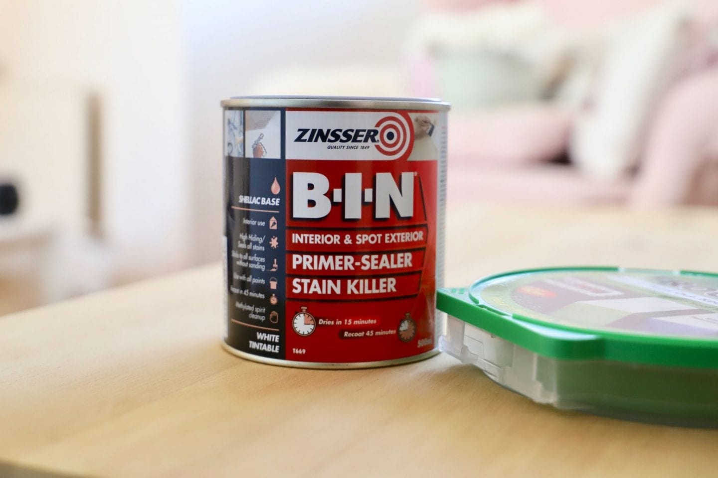 How To Strip Paint, Trunk Makeover​ Zinnser BIN