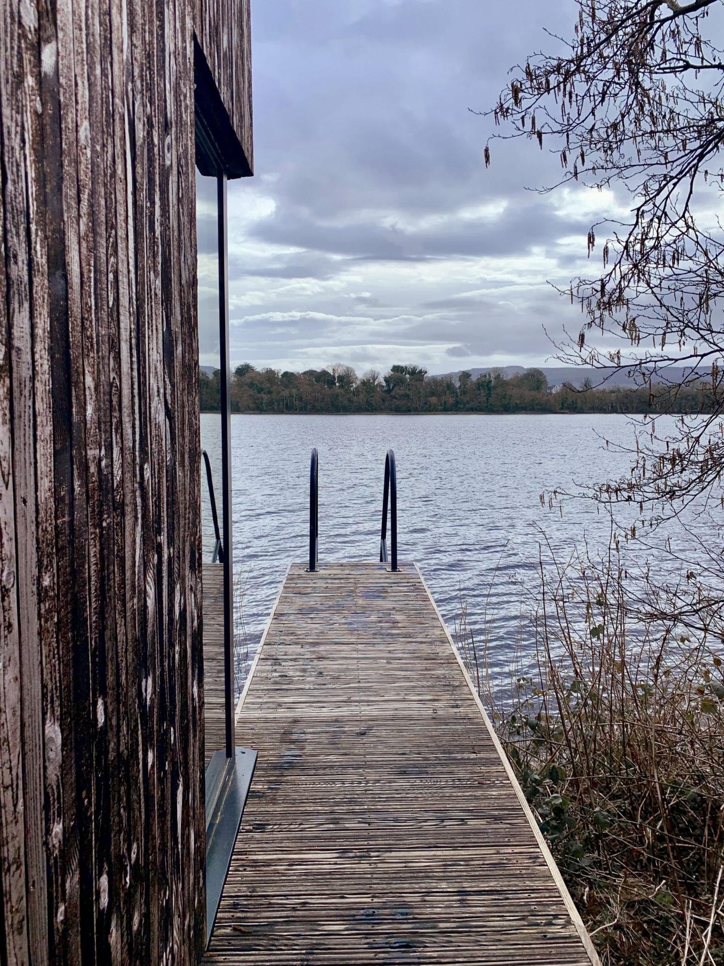 Staying in the bubble dome in Finn Lough, Nothern Ireland