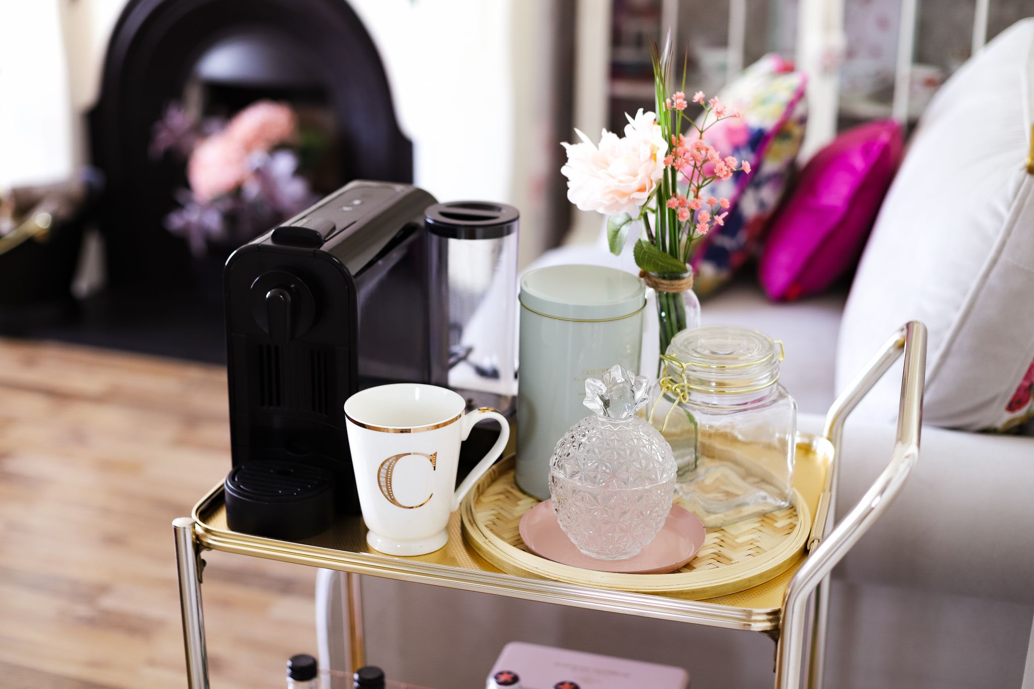 DIY Coffee Cart