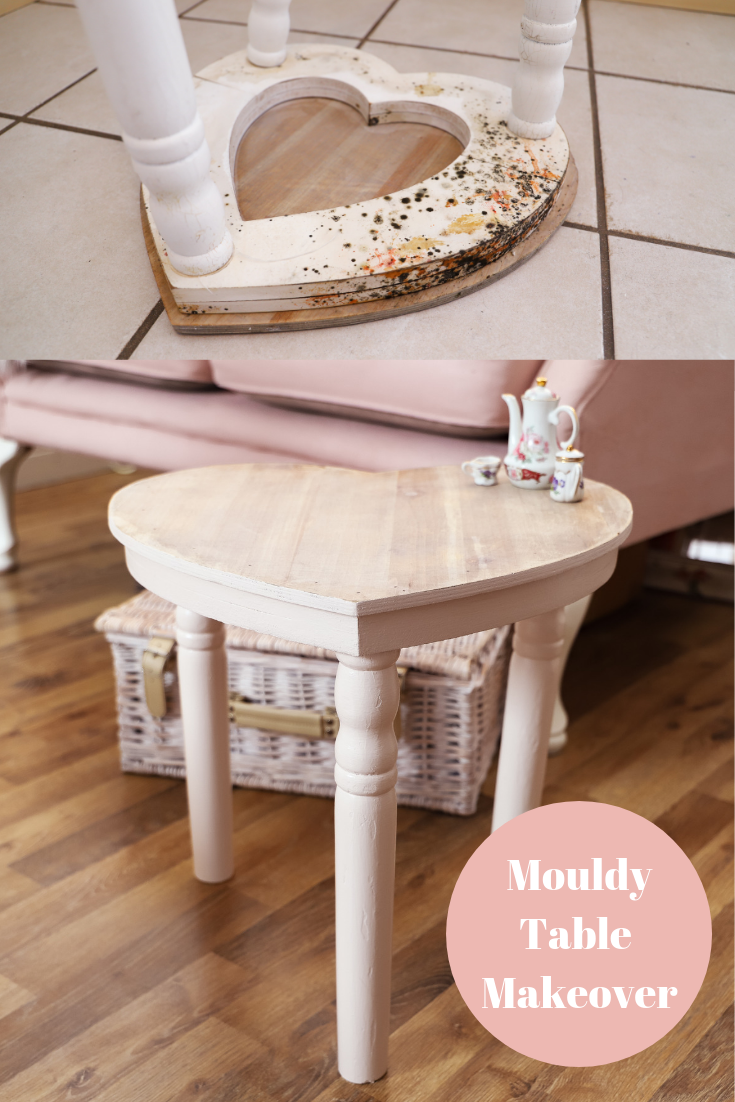 Mouldy Table Makeover