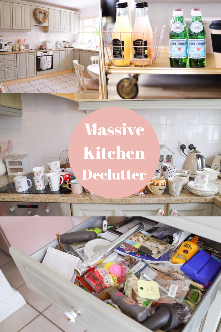 Small kitchen declutter and organisation