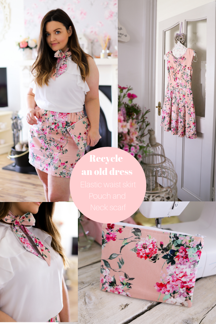 DIY elastic waist skirt