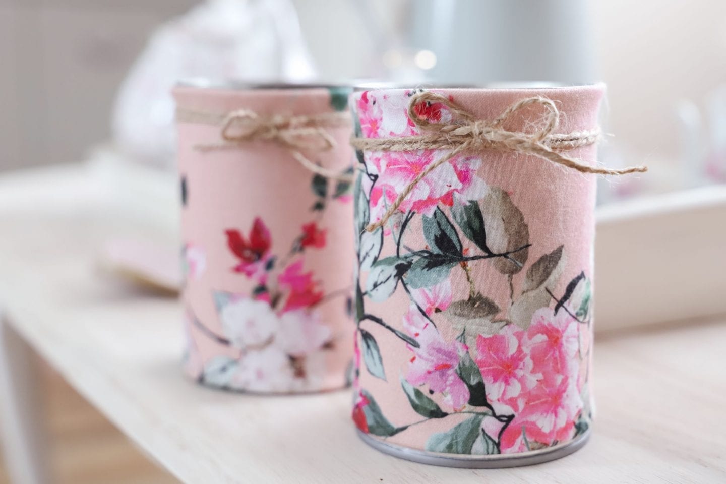 How to transform tin cans into soy candles Dainty Dress Diaries
