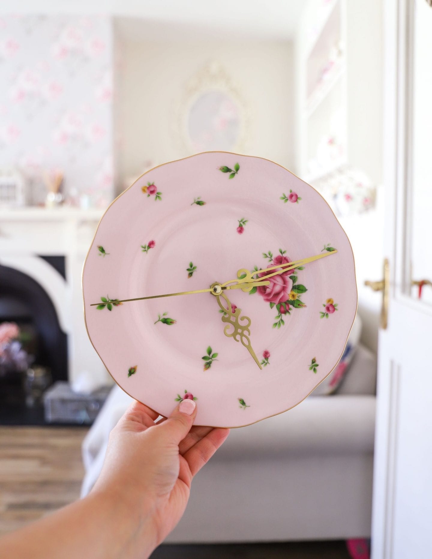 How to drill through ceramic, DIY ceramic clock