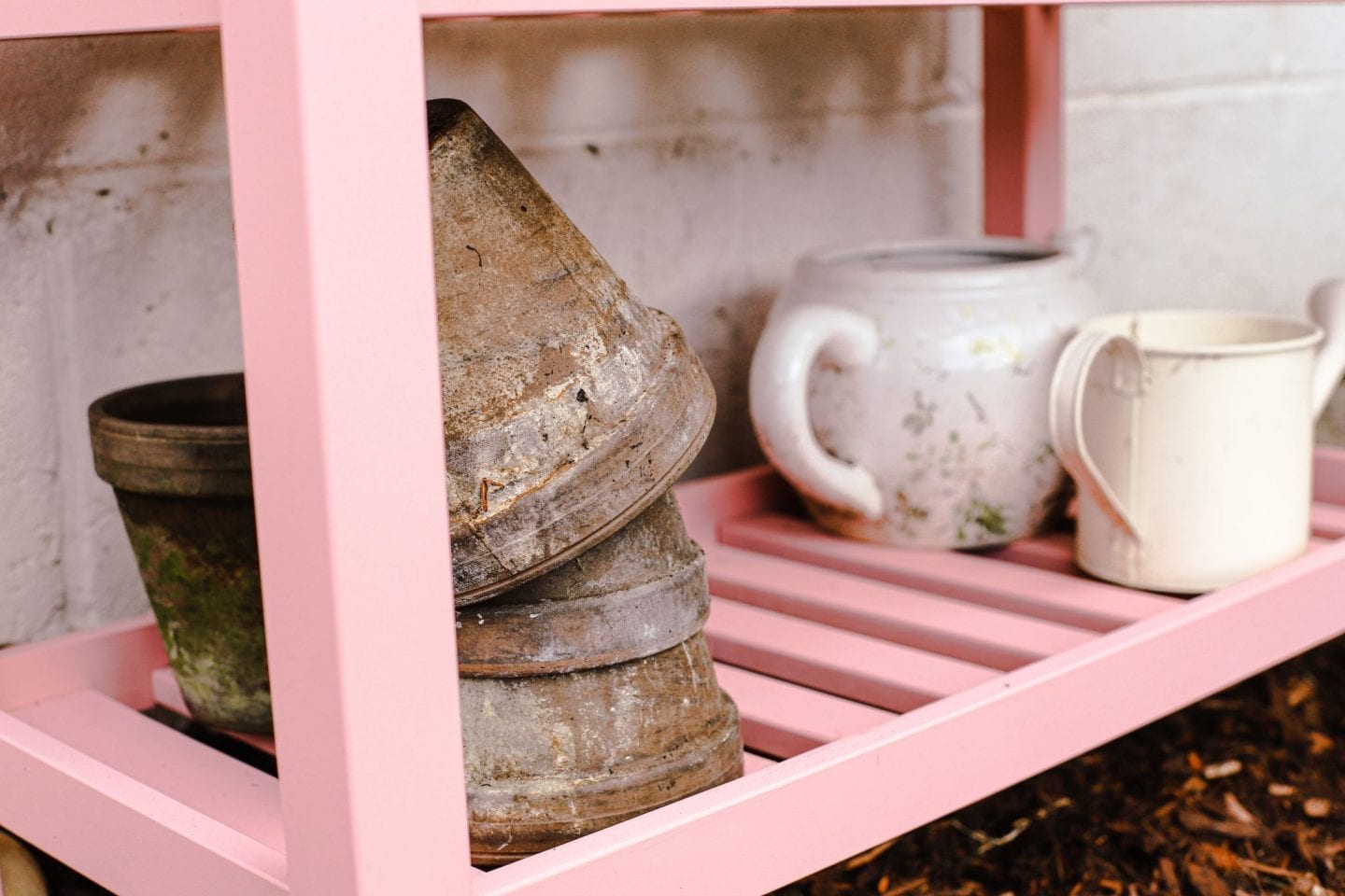 diy potting bench