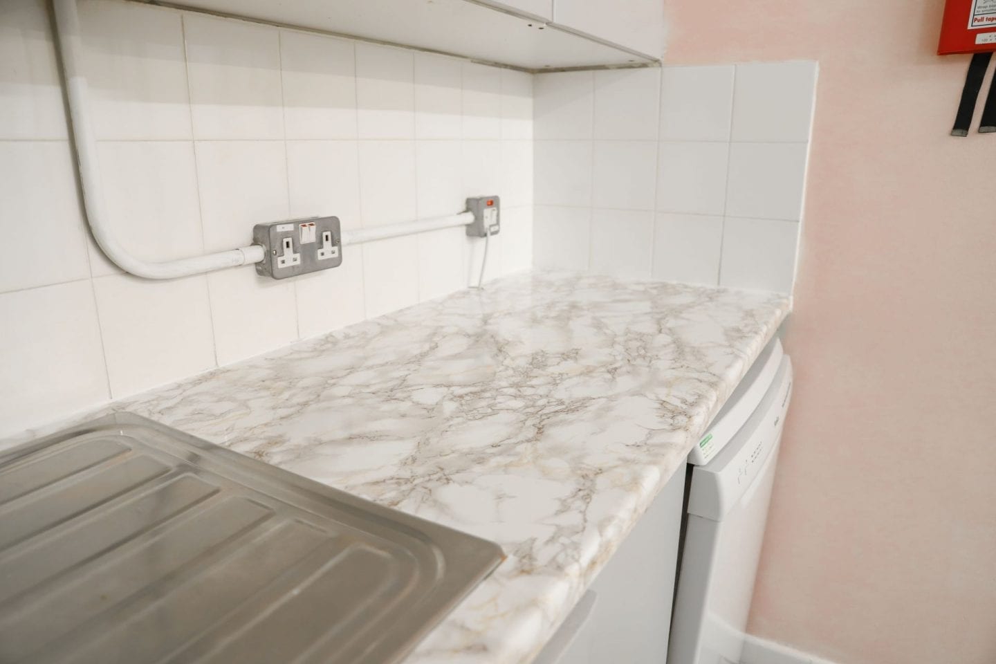 How to use marble contact paper