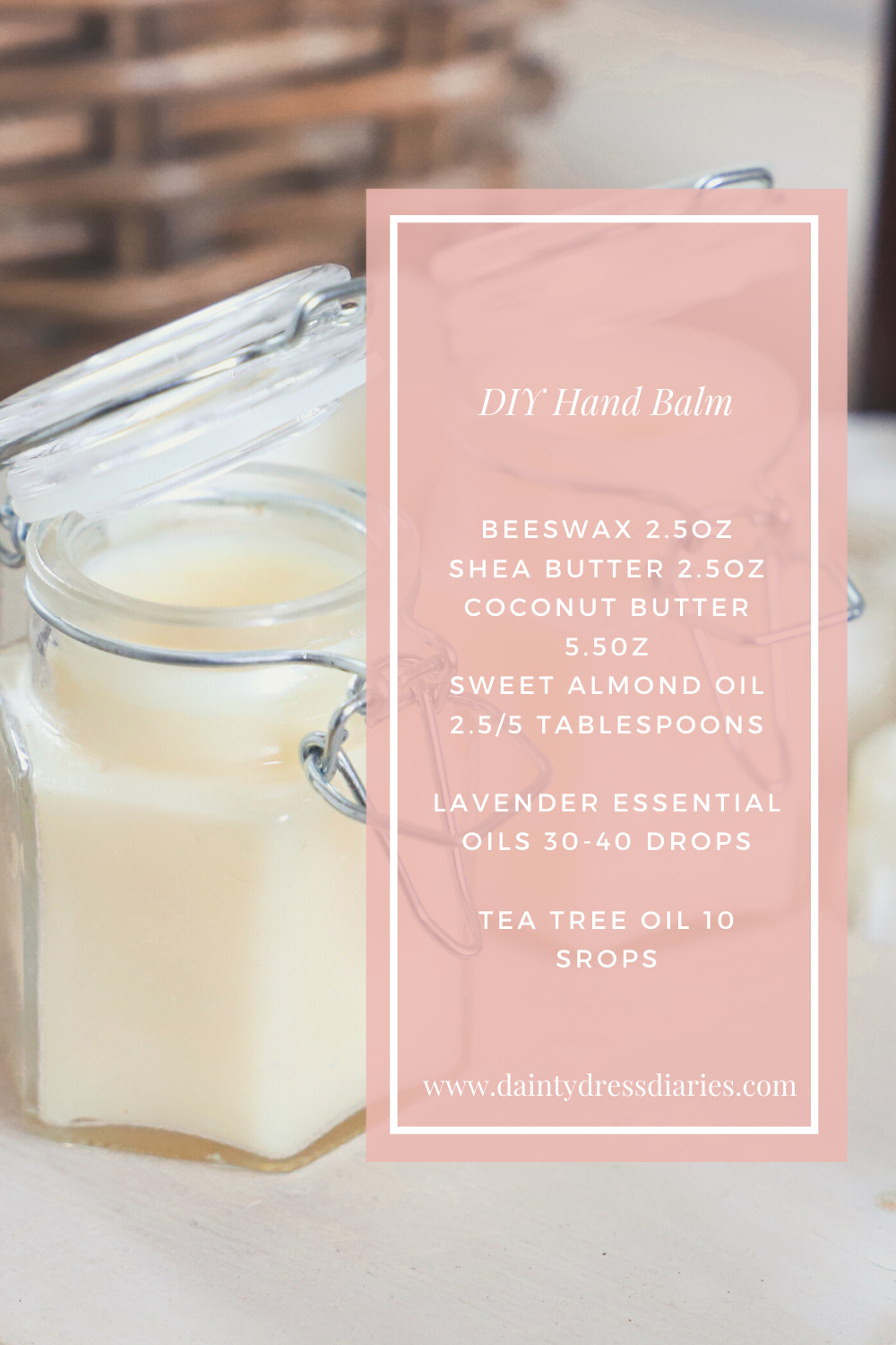 DIY Hand Balm