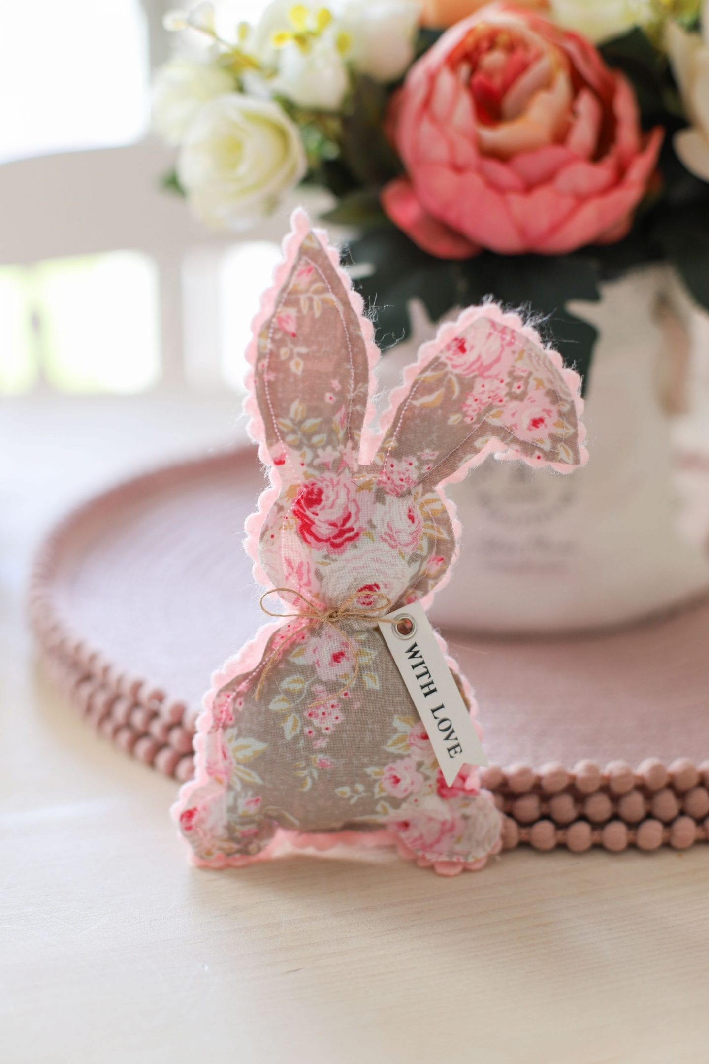 Easy sew easter bunny