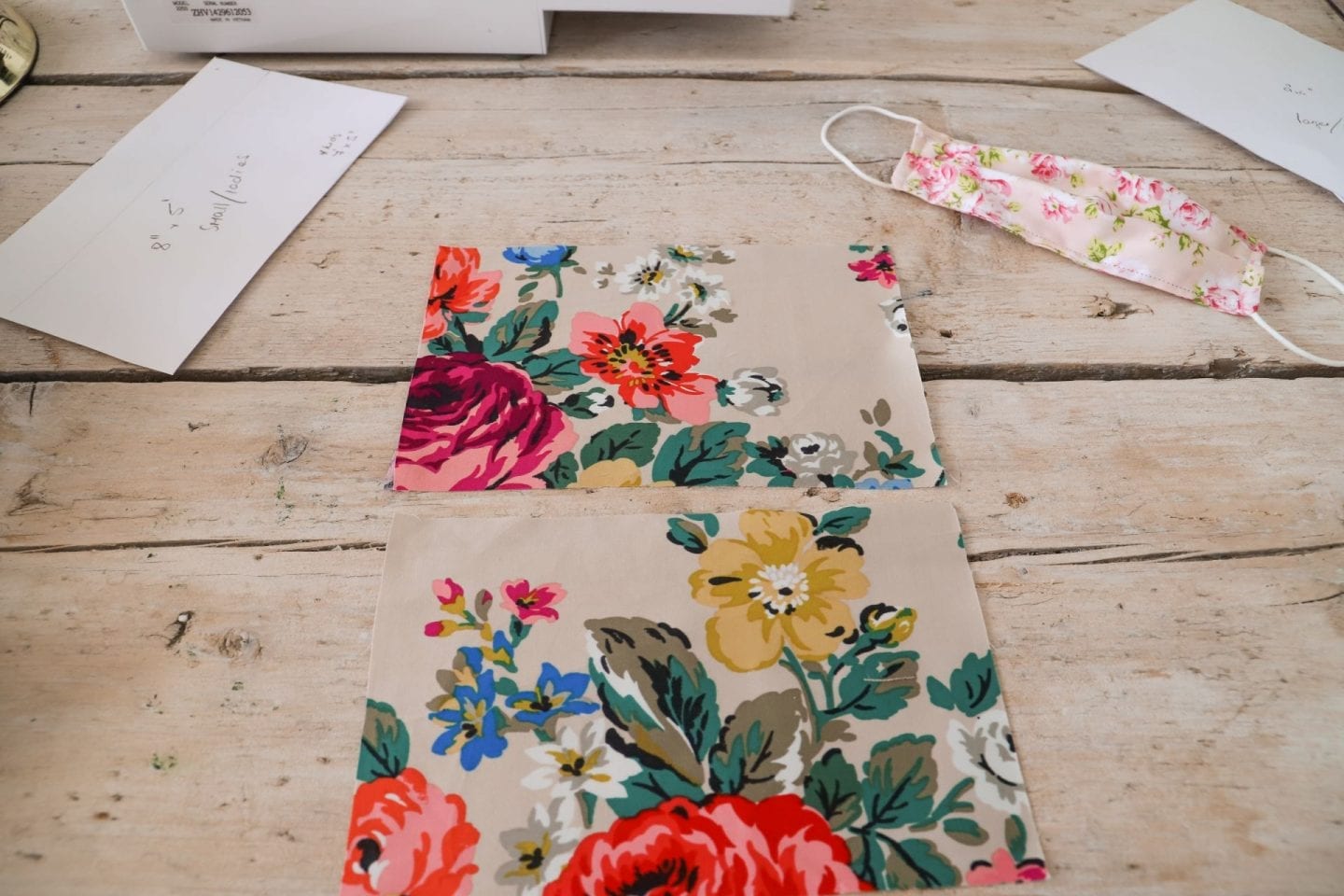 How To Make a Reusable Face Mask, Easy Sew