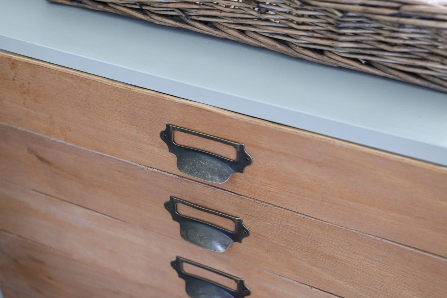 DIY apothecary cabinet