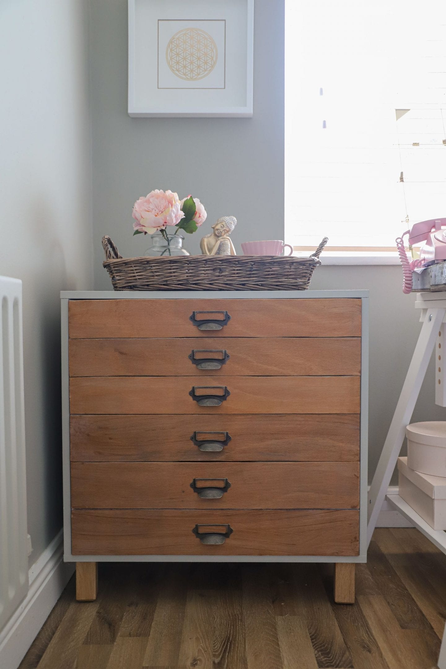 How to hack the Ikea Alex Into An Apothecary Dainty Dress Diaries