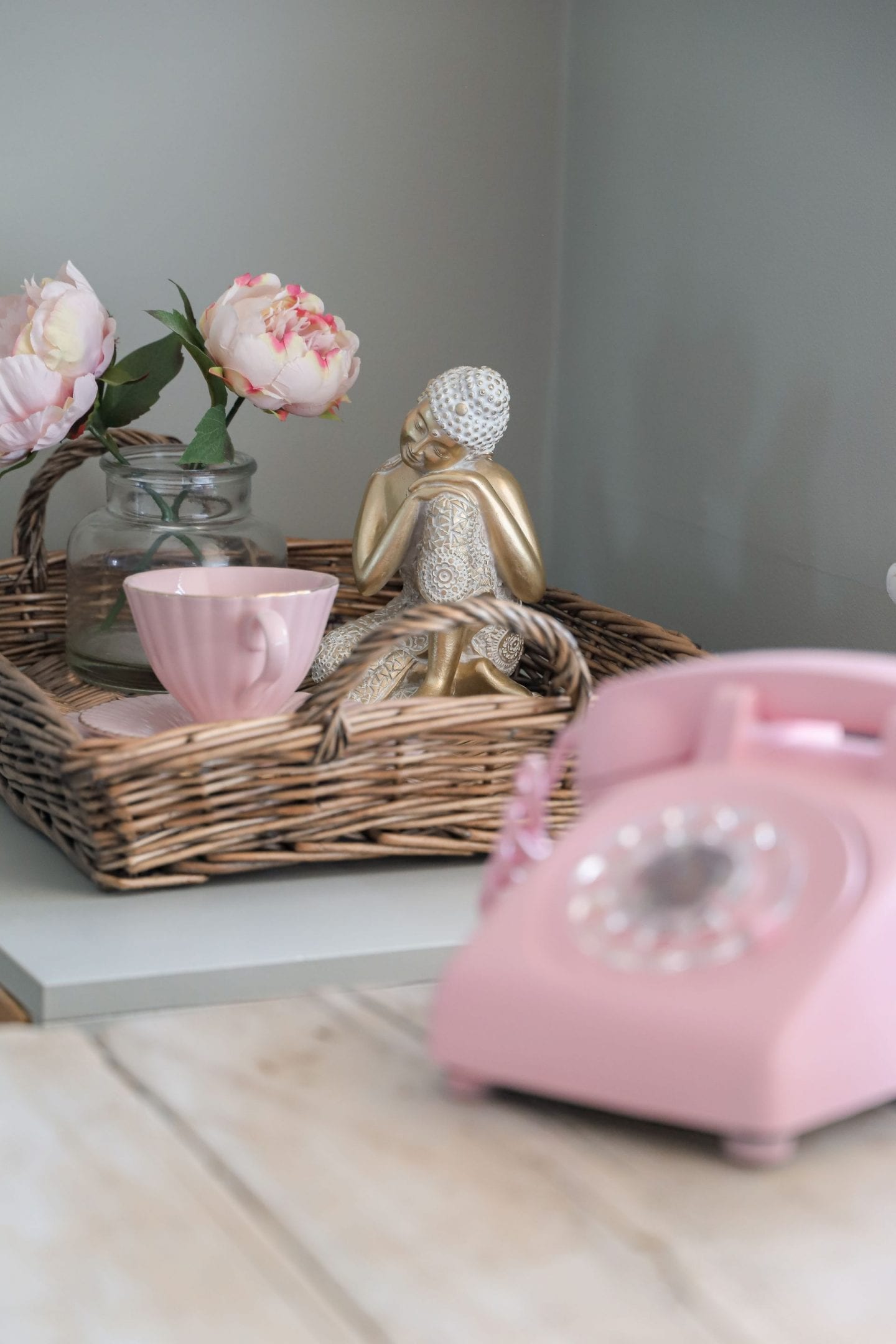 Home office craft room makeover