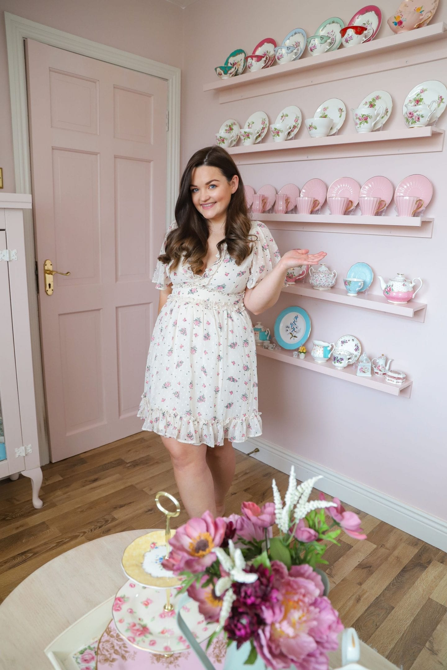 DIY Teacup Display Wall