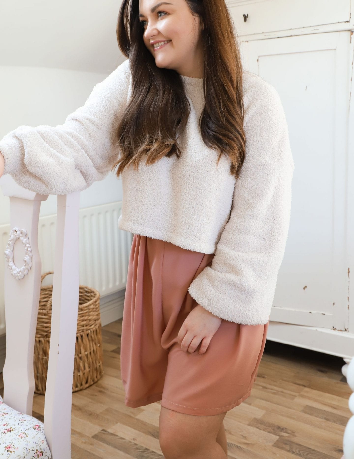 DIY High Waist Lounge Shorts