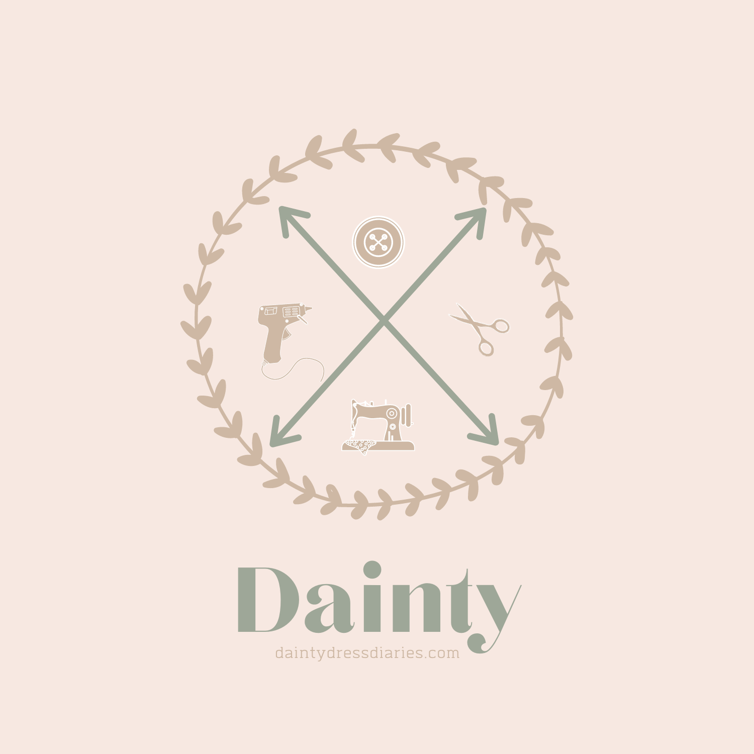 daintydressdiaries logo