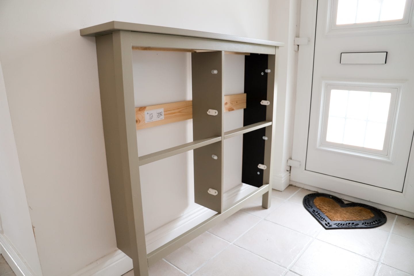 Boho Ikea Hemnes Shoe Makeover Dainty Dress Diaries