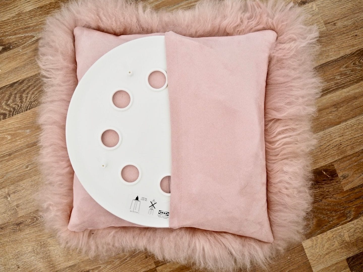 Ikea faux fur 2025 pillow