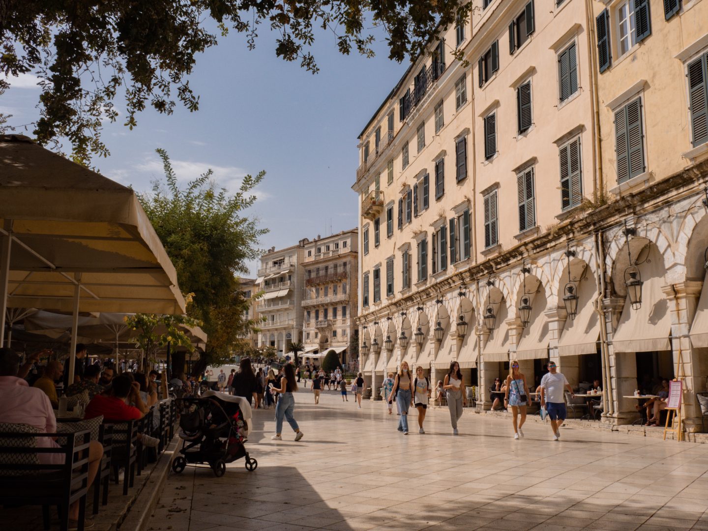 Old town Corfu. 