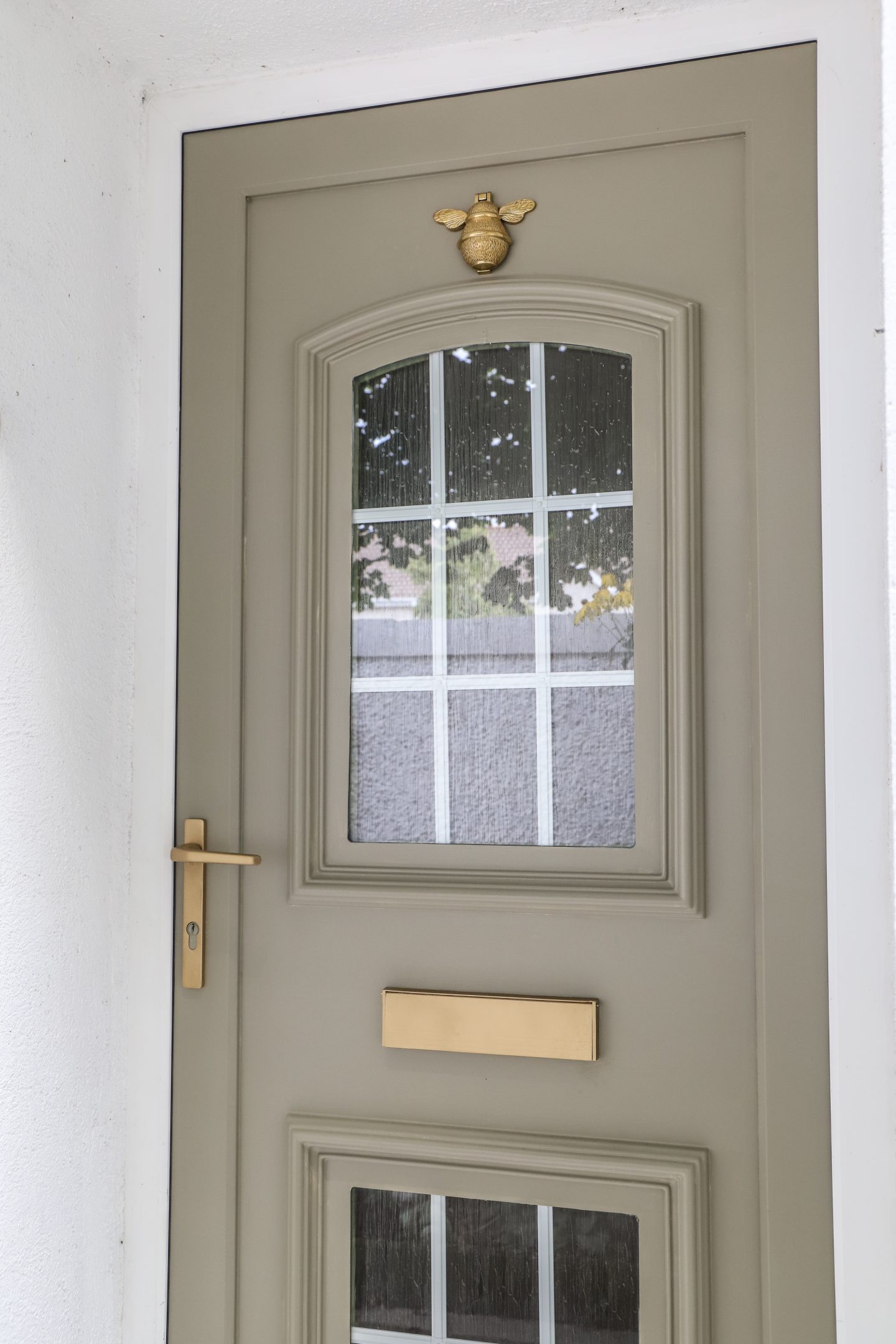 Colourtrend Keystone on front UPVC door