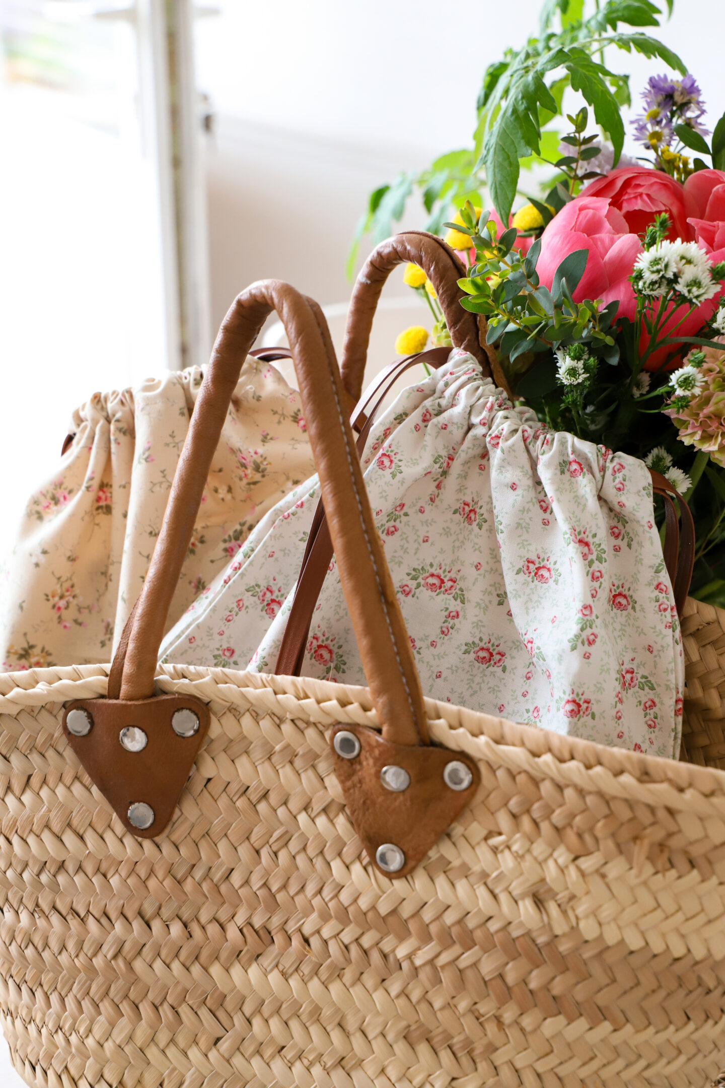 Easy Sew Drawstring bag.