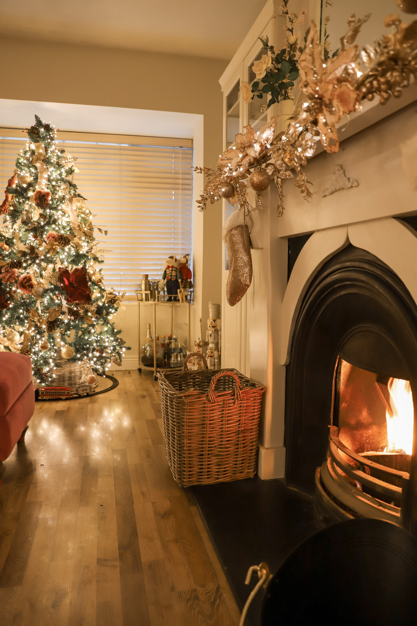 christmas decor living room